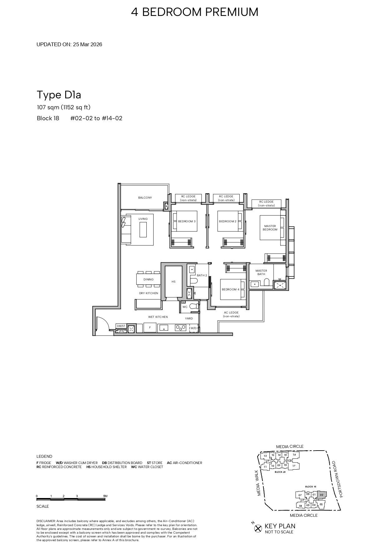 Hudson Place Residences - 4 Bedroom Premium Type D1a